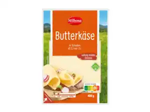 Milbona Butterkäse,  400 g