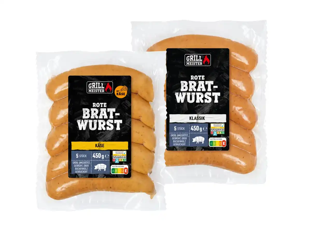 Bild 1 von Grillmeister Rote Bratwurst