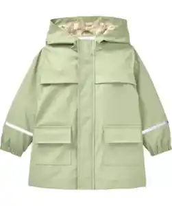 Regenparka in Hellgrün, hellgrün
