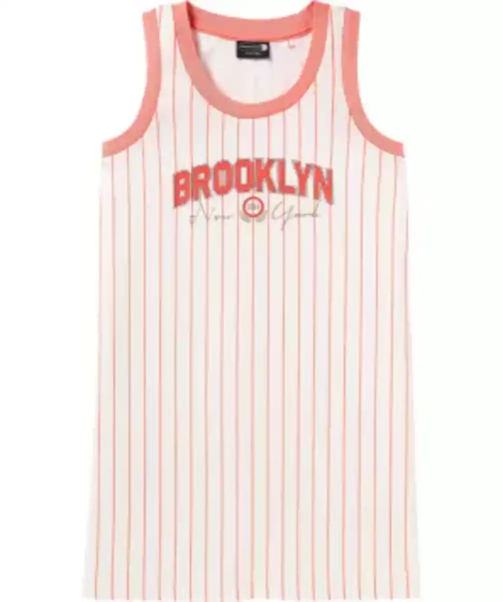 Bild 1 von Gestreiftes Sport-Kleid, weiß gestreift