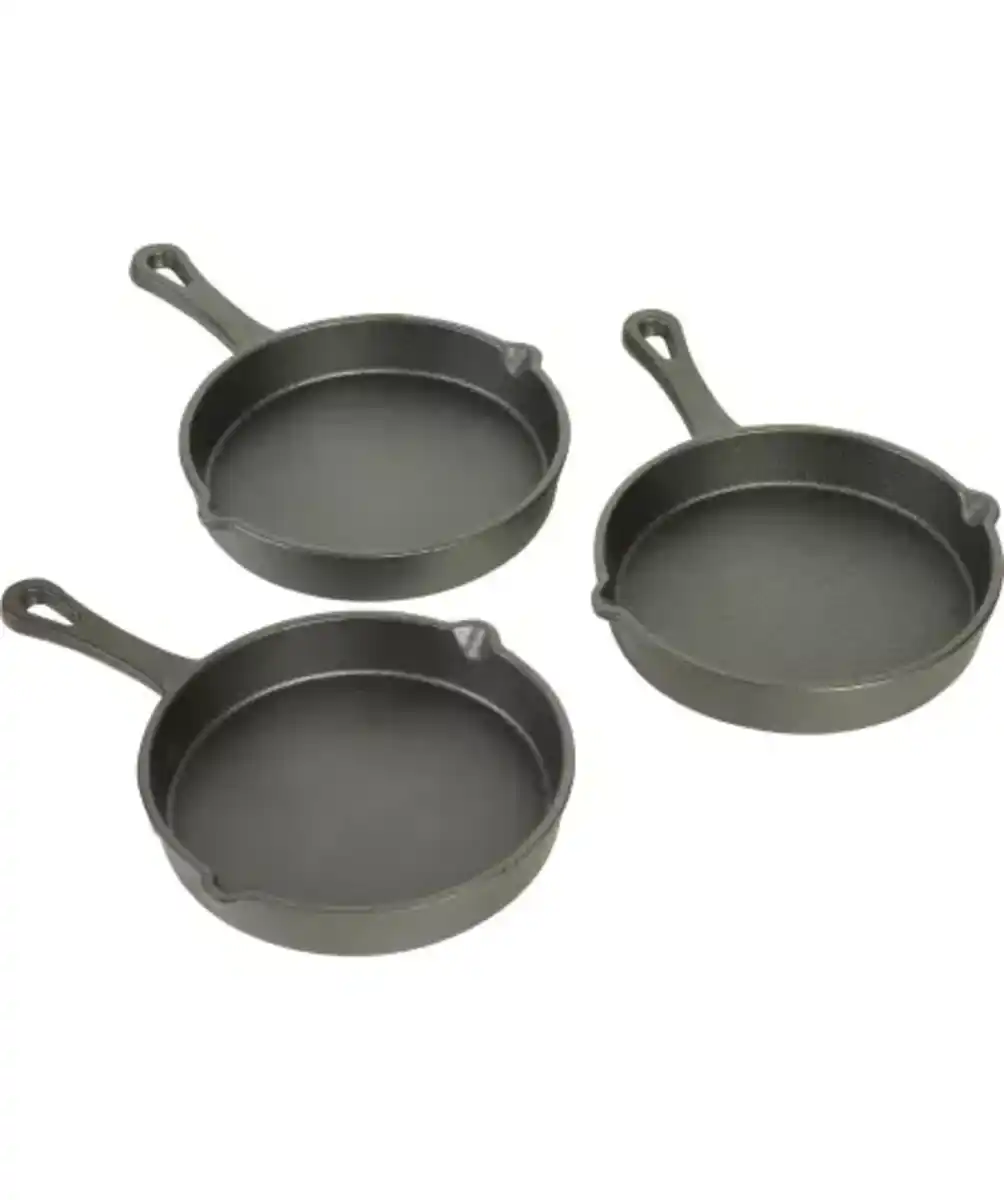 Bild 1 von Gusseiserne Grillpfännchen, schwarz