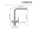 Bild 2 von Schütte Trinkwasser-Armatur »AQUASTAR PRO« mit Filtersystem gegen Kalkrückstände und Schwermetalle