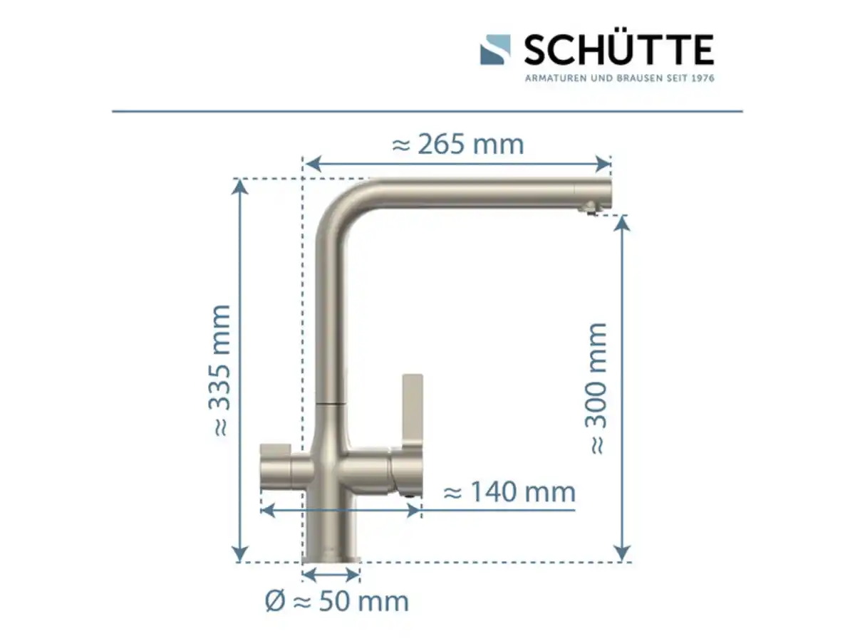 Bild 2 von Schütte Trinkwasser-Armatur »AQUASTAR PRO« mit Filtersystem gegen Kalkrückstände und Schwermetalle