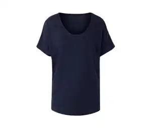 Shirt aus Leinenmix, navy