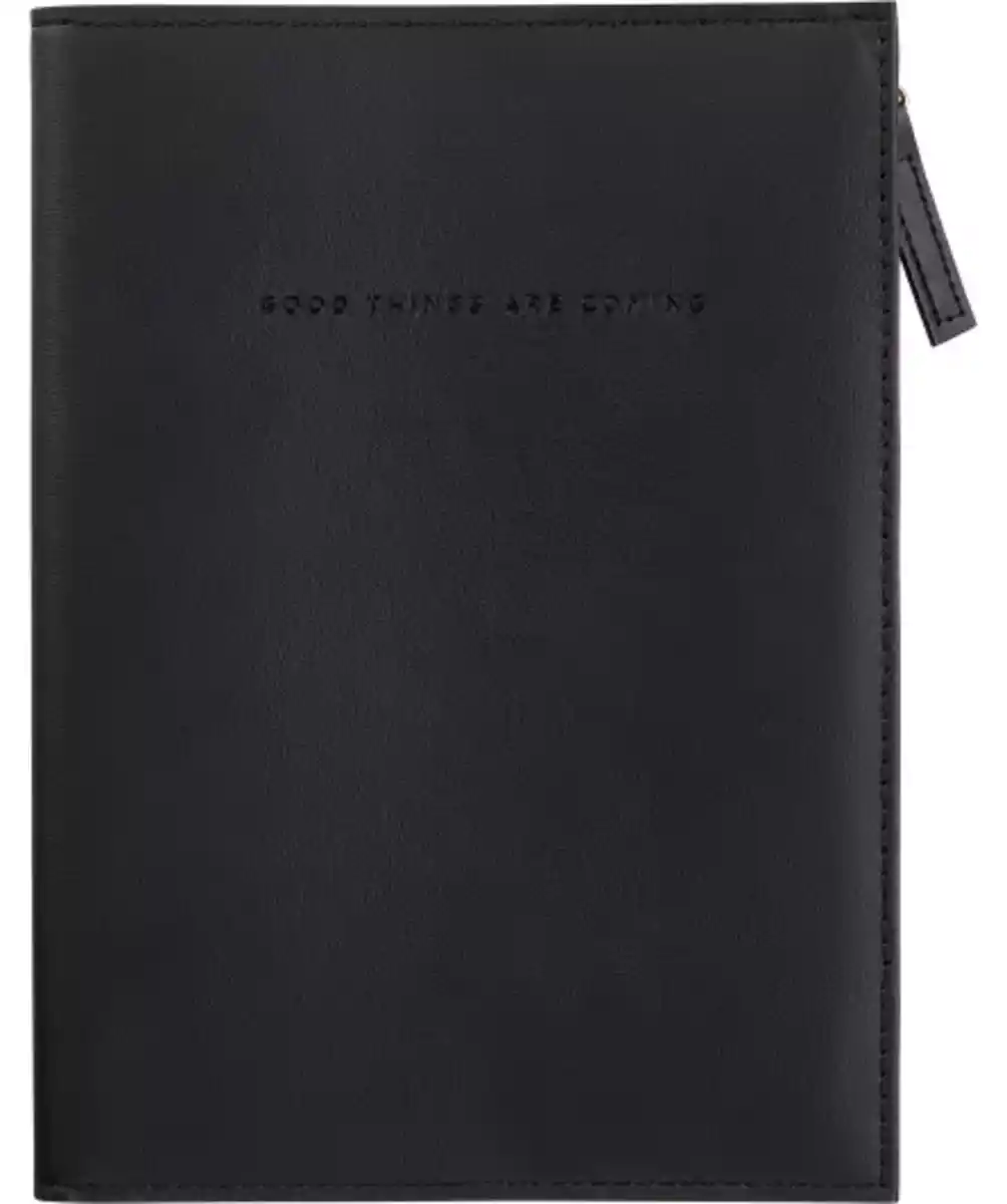 Bild 1 von Notizbuch mit Tasche, schwarz