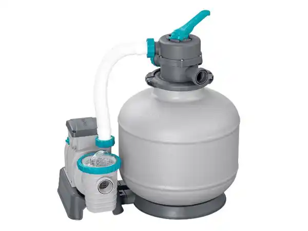 Bild 3 von Bestway Sandfilteranlage mit Zeitschaltuhr 8.327 l/h, 280 W Grau