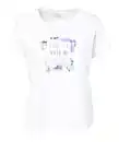 Bild 1 von T-Shirt aus Baumwolle, weiß bedruckt