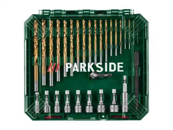 Bild 2 von PARKSIDE® Bohrer-Bit-Set, in Aufbewahrungsbox mit 2 Etagen
