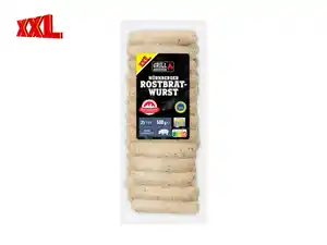 Grillmeister Original Nürnberger Rostbratwurst XXL,  500 g