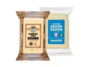 Dänische Käseblöcke
