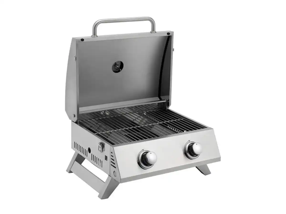 Bild 1 von tepro Tisch-Gasgrill »Chicago«, 6,0 kW, Edelstahl