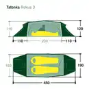 Bild 2 von ROKUA 3 - Tunnelzelt