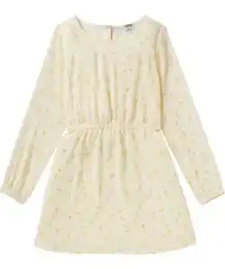 Geblümtes Kleid, creme bedruckt