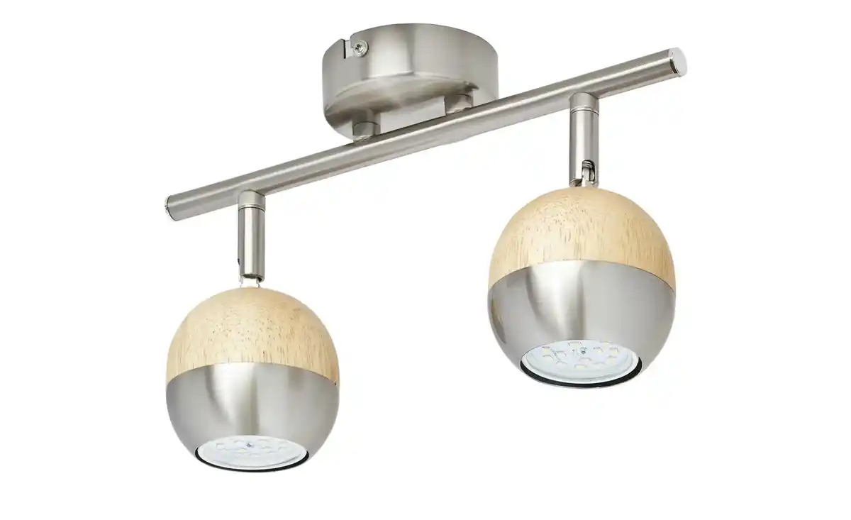 Bild 3 von KHG LED-Spot, 2-flammig mit Holz