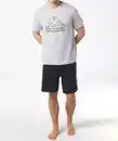 Bild 1 von Kappa Pyjama, hellgrau melange