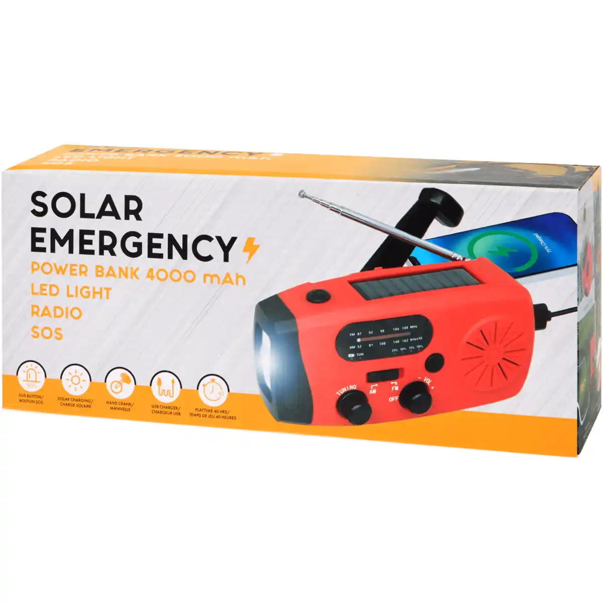 Bild 4 von Solarbetriebenes Notfallradio