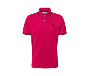 Piqué-Poloshirt, pink