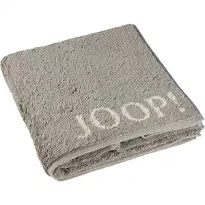 Joop! Duschtuch Classic Doubleface, Graphit, Textil, Uni, 80x150 cm, Made in Germany, Oeko-Tex® Standard 100, saugfähig, Aufhängeschlaufe, strapazierfähig, angenehm weich, hochwertige Qualität,