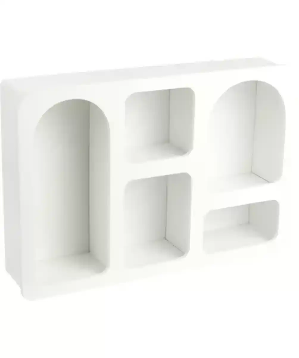 Bild 1 von Regal in Setzkastenoptik, weiß