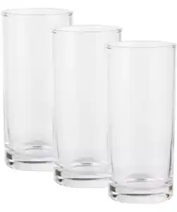 Hohe Trinkgläser, transparent