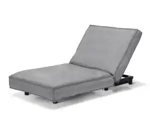 Premium-Einzel-Liege mit verstellbarem Kopfteil und Creacryl®-Allwetterstoff