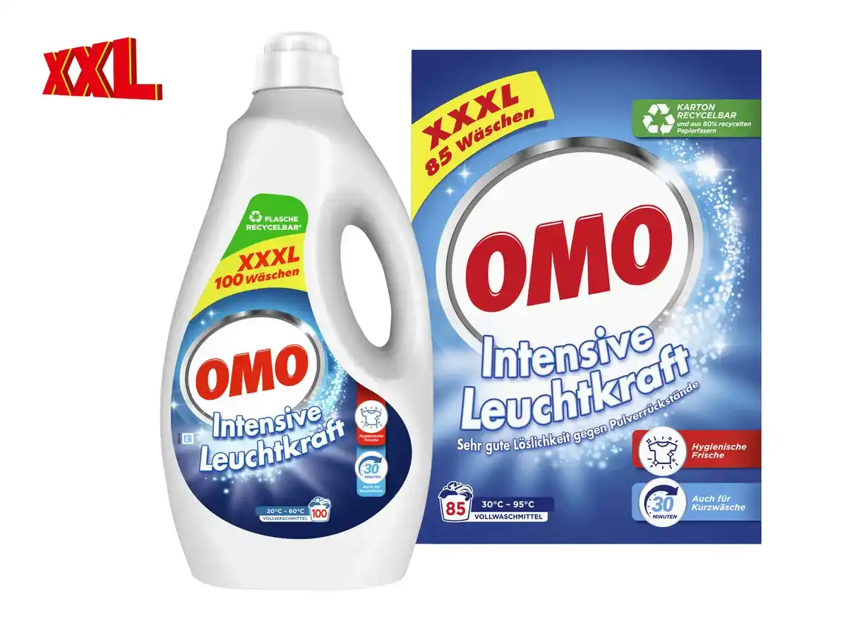 Bild 1 von Omo XXXL Waschmittel