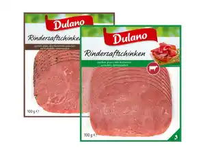 Dulano Rindersaftschinken,  100 g