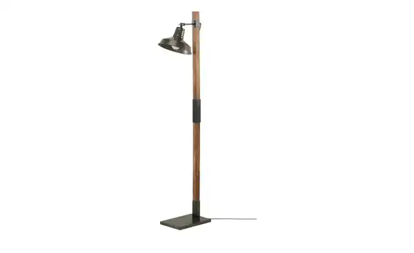 Bild 4 von Leseleuchte, 1-flammig, Holz/Metall schwarz