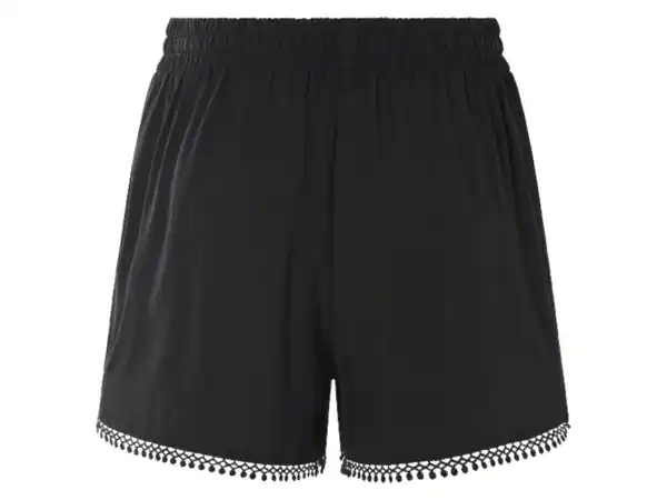 Bild 1 von esmara® Damen Shorts, mit Häkelspitze