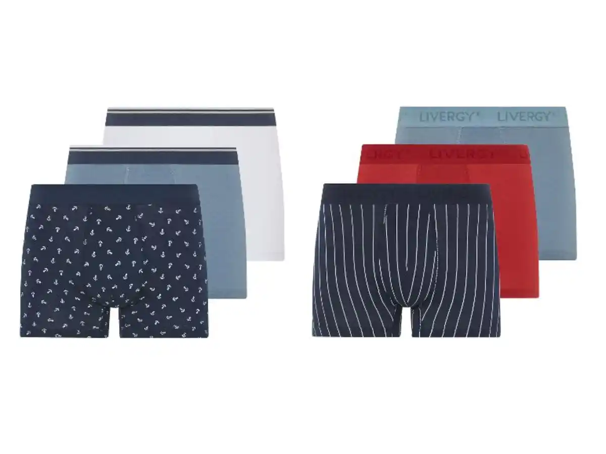 Bild 2 von LIVERGY® Herren Boxer, 3 Stück