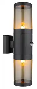 Außenleuchte Xeloo Schwarz matt max. 60 Watt