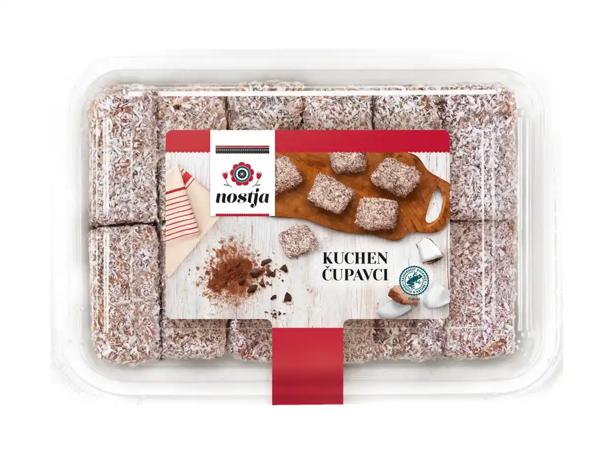 Bild 1 von Nostja Kokos-Kuchen Čupavci,  480 g