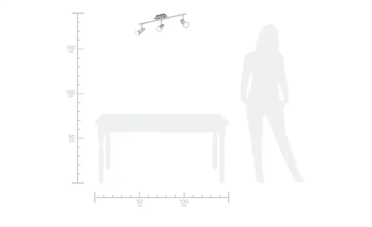 Bild 3 von KHG LED-Deckenstrahler mit 3 schwenkbaren Spots