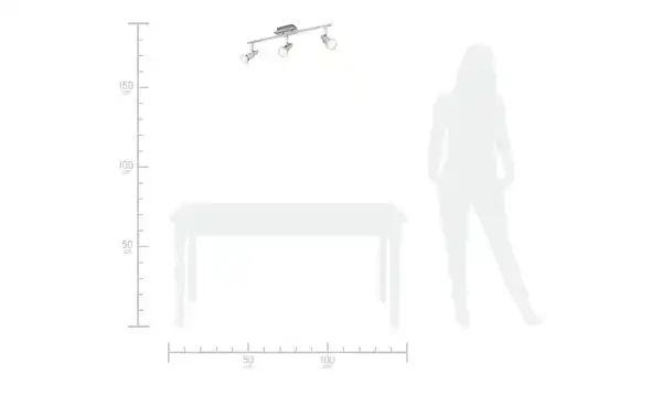 Bild 3 von KHG LED-Deckenstrahler mit 3 schwenkbaren Spots