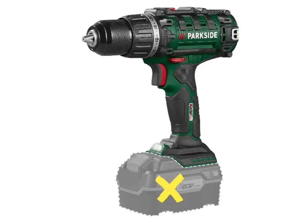 Bild 2 von PARKSIDE® 20 V Akku-Bohrschrauber »PABS 20-Li I9«, ohne Akku und Ladegerät