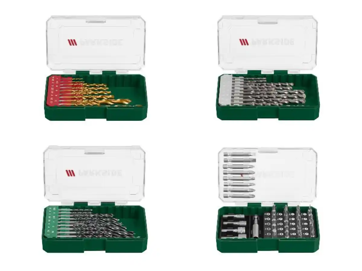 Bild 2 von PARKSIDE® HSS-Spiralbohrer-Set / Steinbohrer-Set / Holzbohrer-Set / Bitschrauber-Set