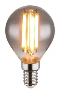 LED-Leuchtmittel 10589S max. 6 Watt, Silberfarben, Weiß