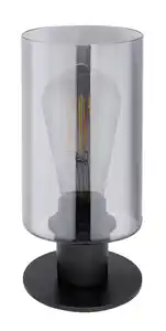 Tischleuchte 15465T in Grau max. 60 Watt, Grau