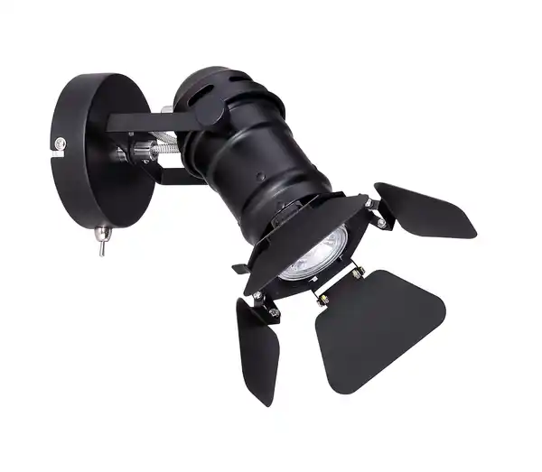 Bild 1 von Strahler Egon in Schwarz max. 50 Watt, Schwarz