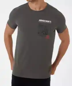 Minecraft T-Shirt, anthrazit