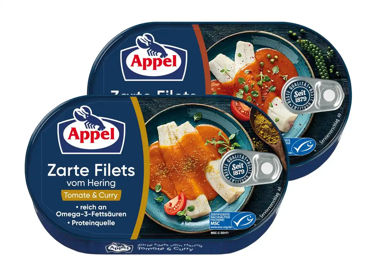 Bild 1 von Appel Zarte Filets vom Hering,  200 g