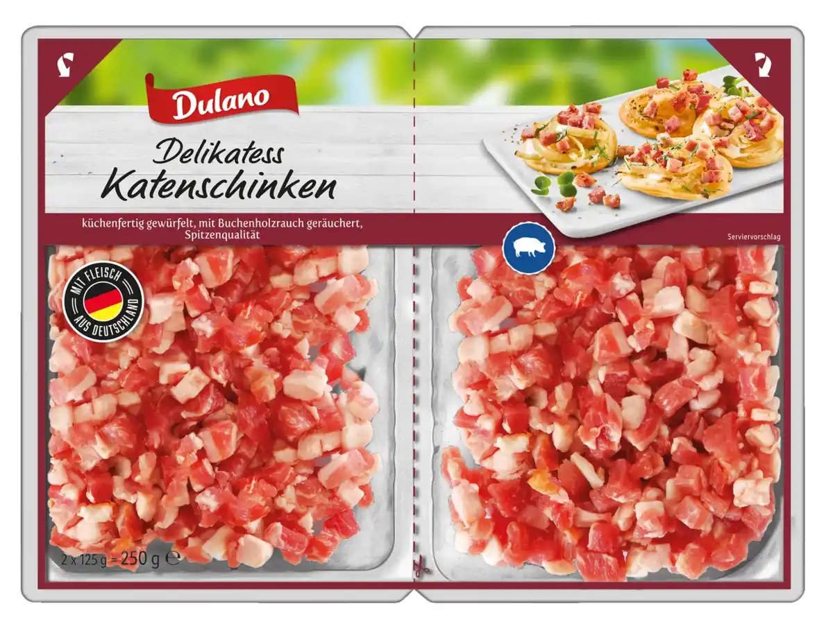 Bild 1 von Dulano Delikatess Katenschinken/Schinkenwürfel