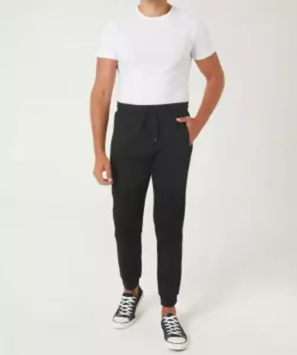 Bild 1 von Jogginghose Biker-Style, schwarz