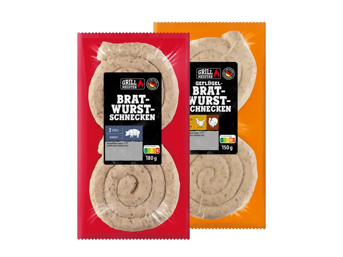 Bild 1 von Grillmeister Bratwurst-Schnecken