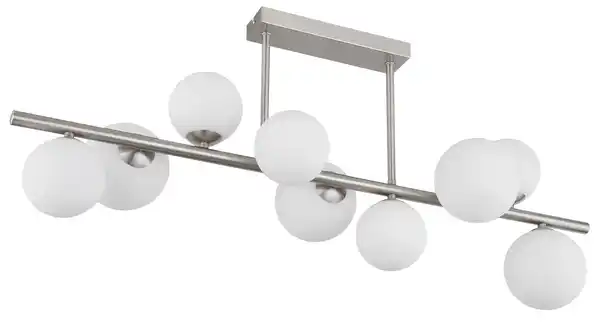 Bild 1 von LED-Deckenleuchte Riha Opal/Nickel max. 3,5 Watt Deckenlampe, Opal, Nickelfarben