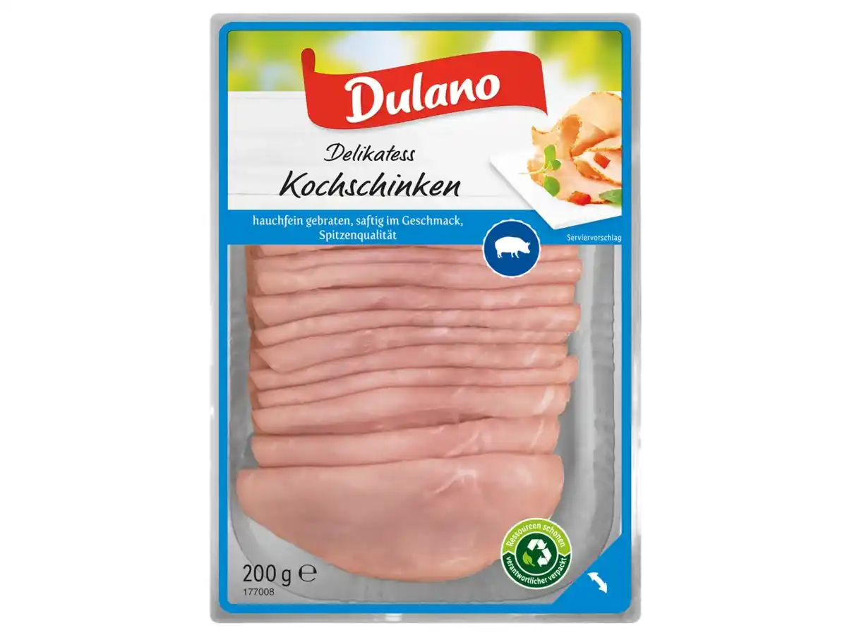 Bild 1 von Dulano Kochschinken/Hähnchenbrust/Putenbrust,  200 g