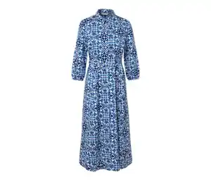 Bedrucktes Midi-Kleid