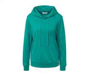 Jersey-Hoodie, aqua