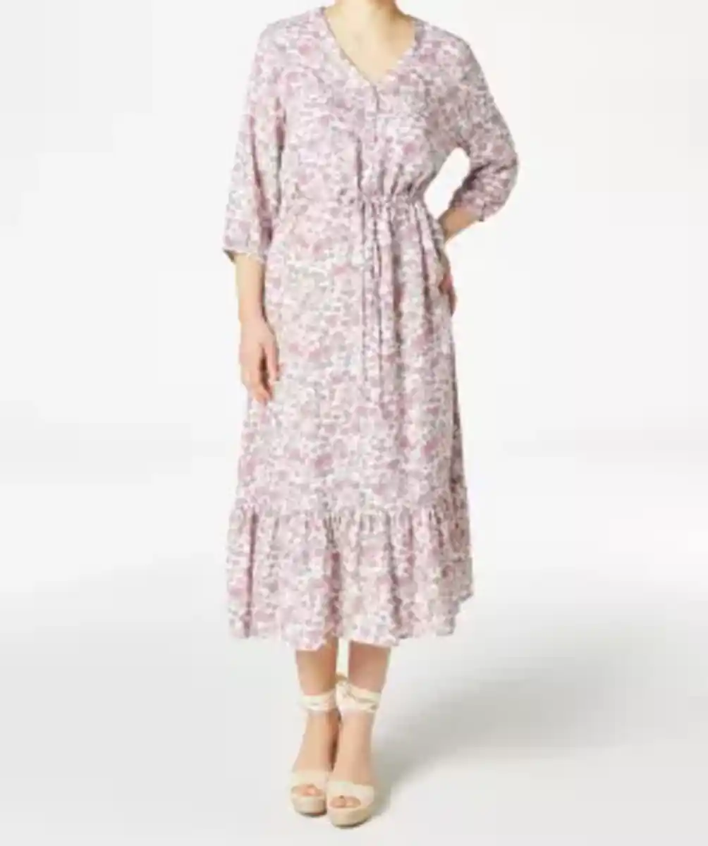 Bild 1 von Kleid mit Blumenmuster, Blumendruck