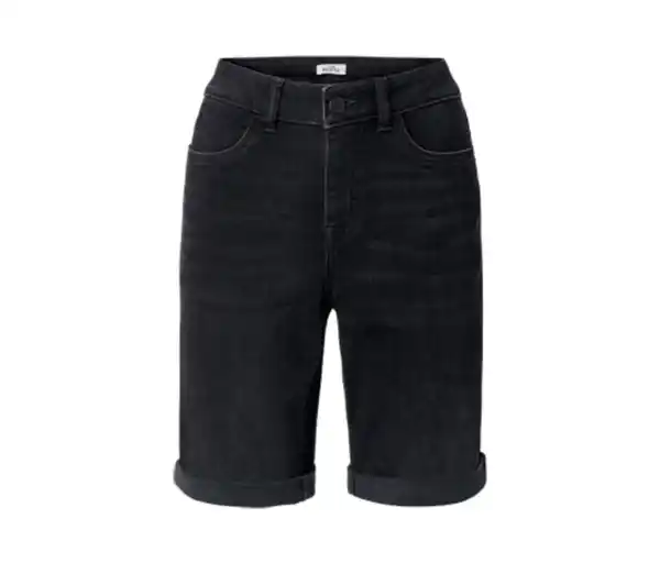 Bild 1 von Bermuda Jeans ‒ Fit »Lea«, black denim
